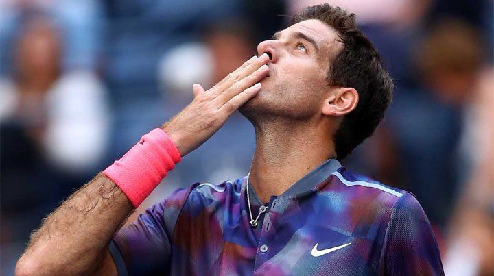 ¡Torre gigante! Del Potro, de gran nivel, se metió en octavos de US Open