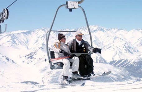 Los centros de esquí están con buena nieve y los registros dicen que hay récord de extranjeros