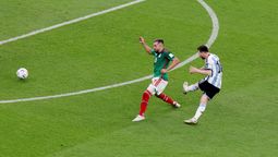 El 10 convirtió el 1-0 parcial ante el Tri.