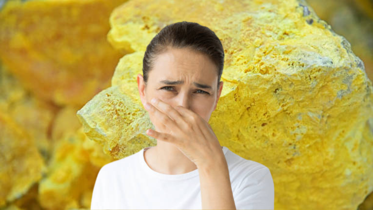 Esto pasa si sientes olor a azufre.