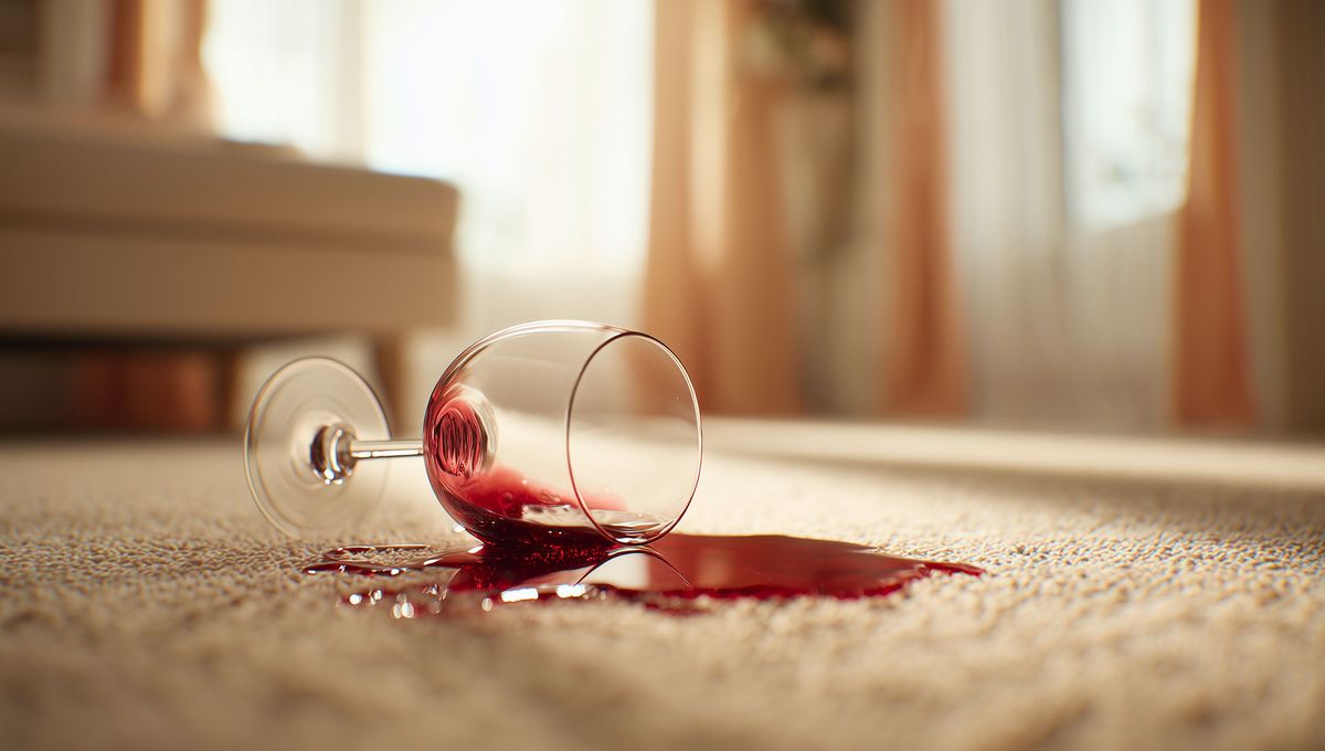 Paso a paso: cómo quitar las manchas de vino usando vinagre blanco