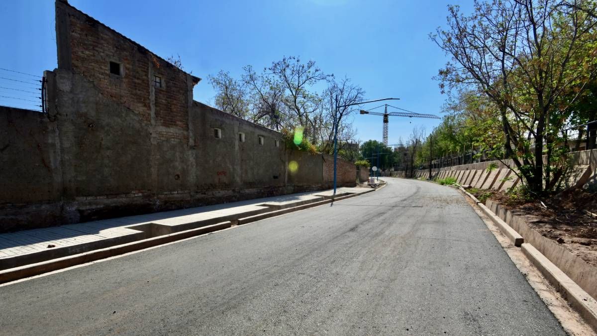Así avanza la obra que interviene la ex champañera de la ex bodega Arizu. Así avanza la obra que interviene la ex champañera de la ex bodega Arizu.