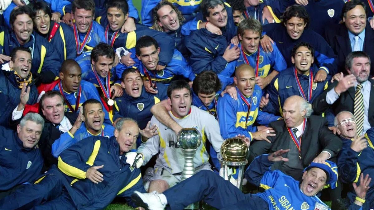 Boca fue campeón intercontinental en 2000 y 2003, pero la FIFA no lo había puesto como campeón del mundo. Boca fue campeón intercontinental en 2000 y 2003, pero la FIFA no lo había puesto como campeón del mundo.