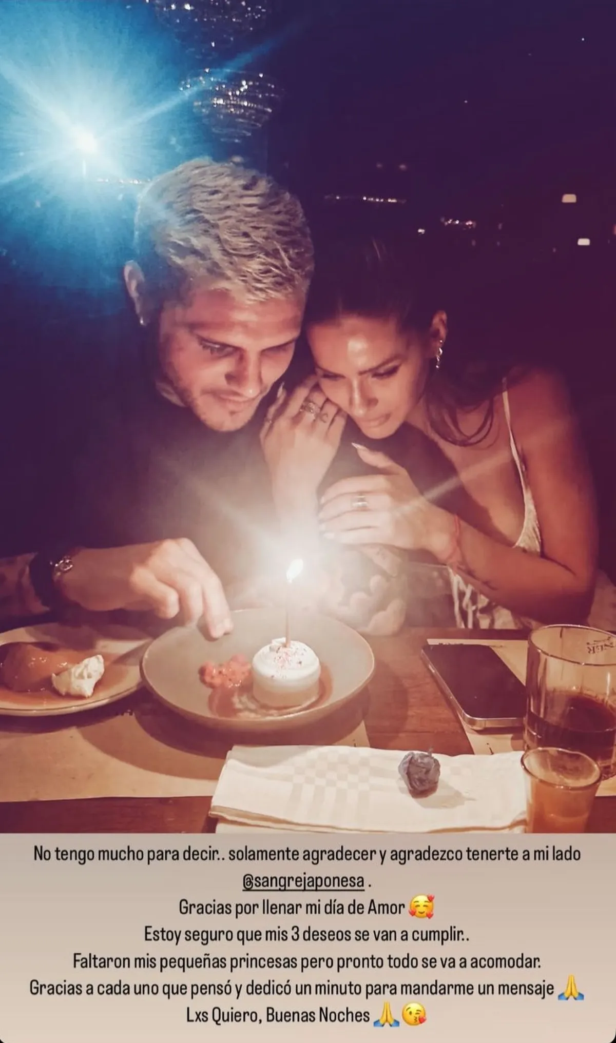 Se filtró la verdad del festejo de cumpleaños de Mauro Icardi: "Sin amigos". Se filtró la verdad del festejo de cumpleaños de Mauro Icardi: "Sin amigos".