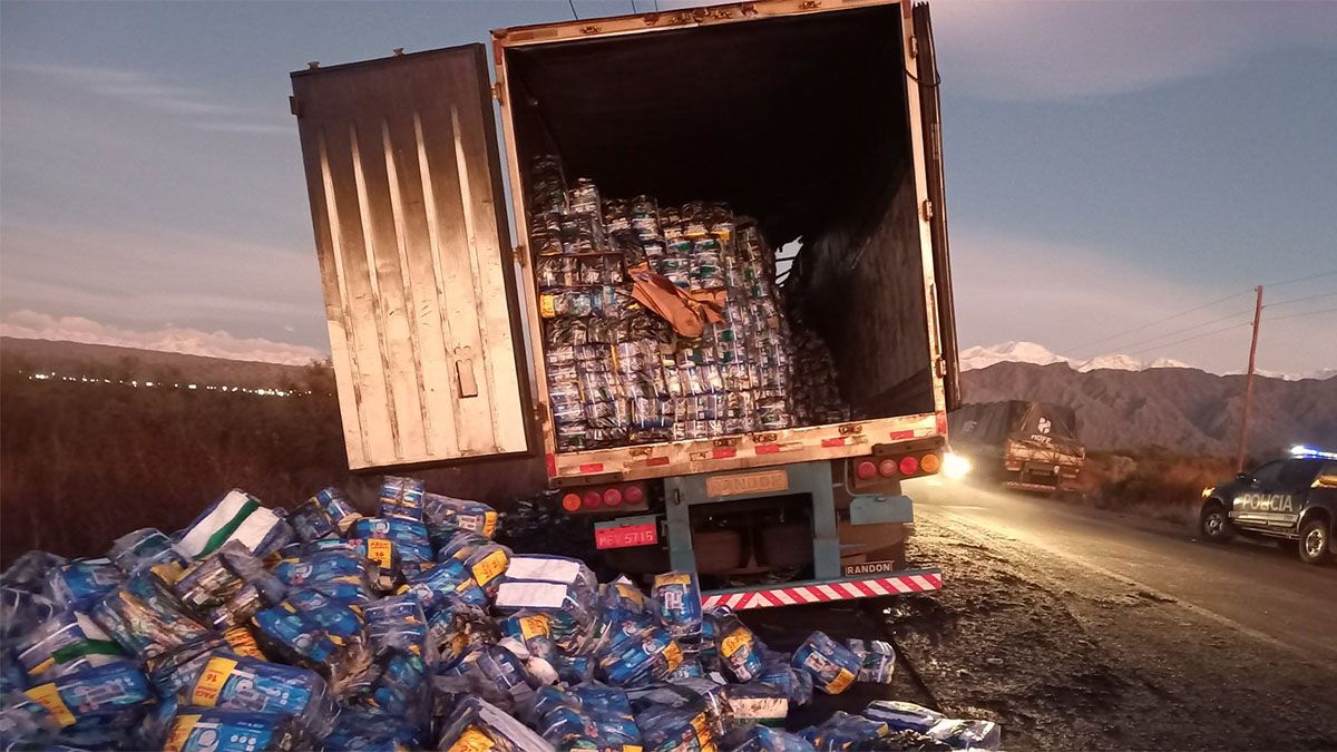 El chofer se encontraba descansado cuando sus compañeros lo alertaron de la situación.
