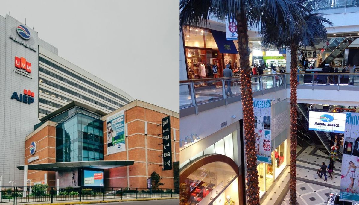 Mall Marina tiene patio de comidas, estacionamiento amplio, locales de indumentaria, zapatos, cosas para el hogar, y más. Mall Marina tiene patio de comidas, estacionamiento amplio, locales de indumentaria, zapatos, cosas para el hogar, y más.