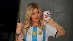Qué hizo Wanda Nara tras el triunfo de Argentina ante Inglaterra.