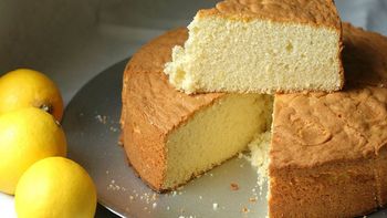 Receta de la torta de limón ideal para el mate