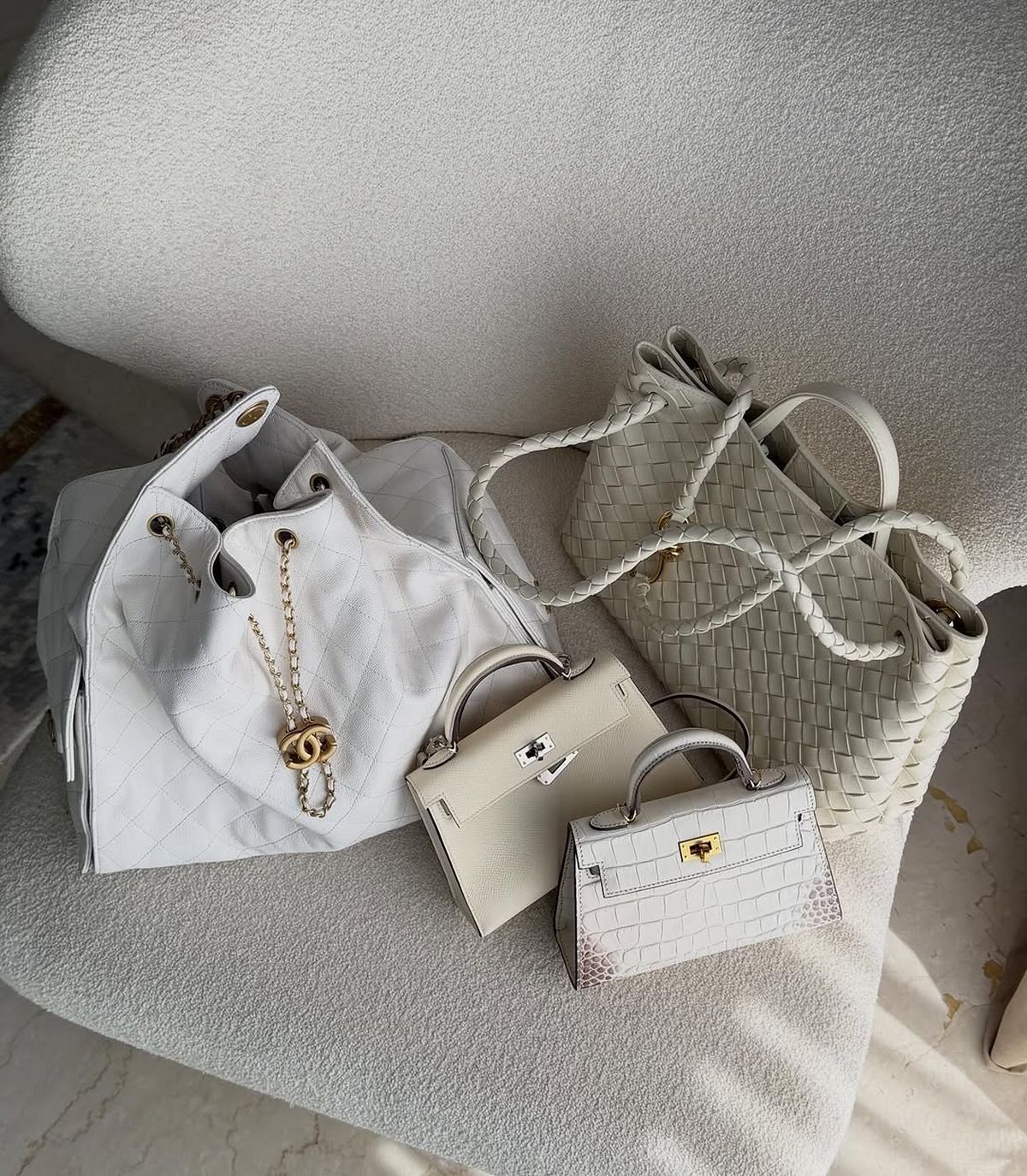 Wanda Nara mostr&oacute; sus carteras m&aacute;s costosas.