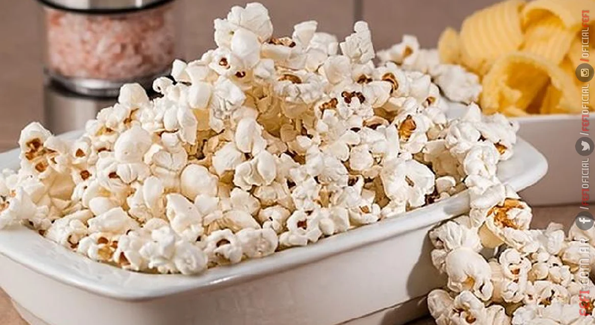 Beneficio de comer pochoclo.