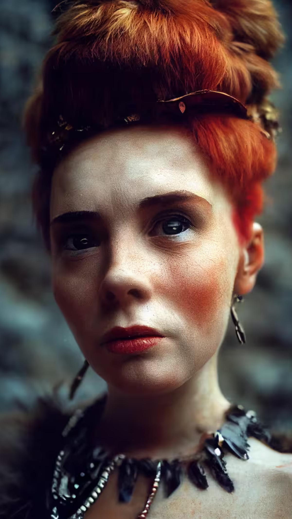 Vilma Picapiedra en la vida real, según la Inteligencia Artificial. Vilma Picapiedra en la vida real, según la Inteligencia Artificial.