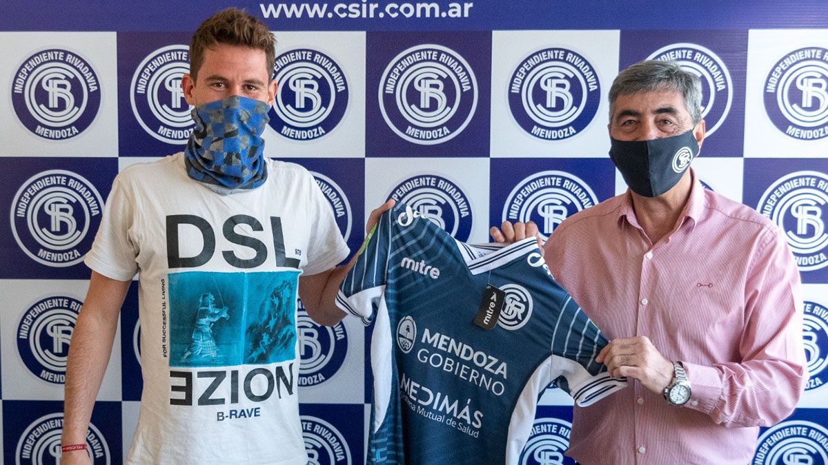 Imperiale y la felicidad de volver a Independiente Rivadavia