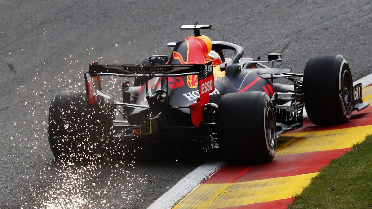 Verstappen le puso pimienta a las prácticas en Bélgica