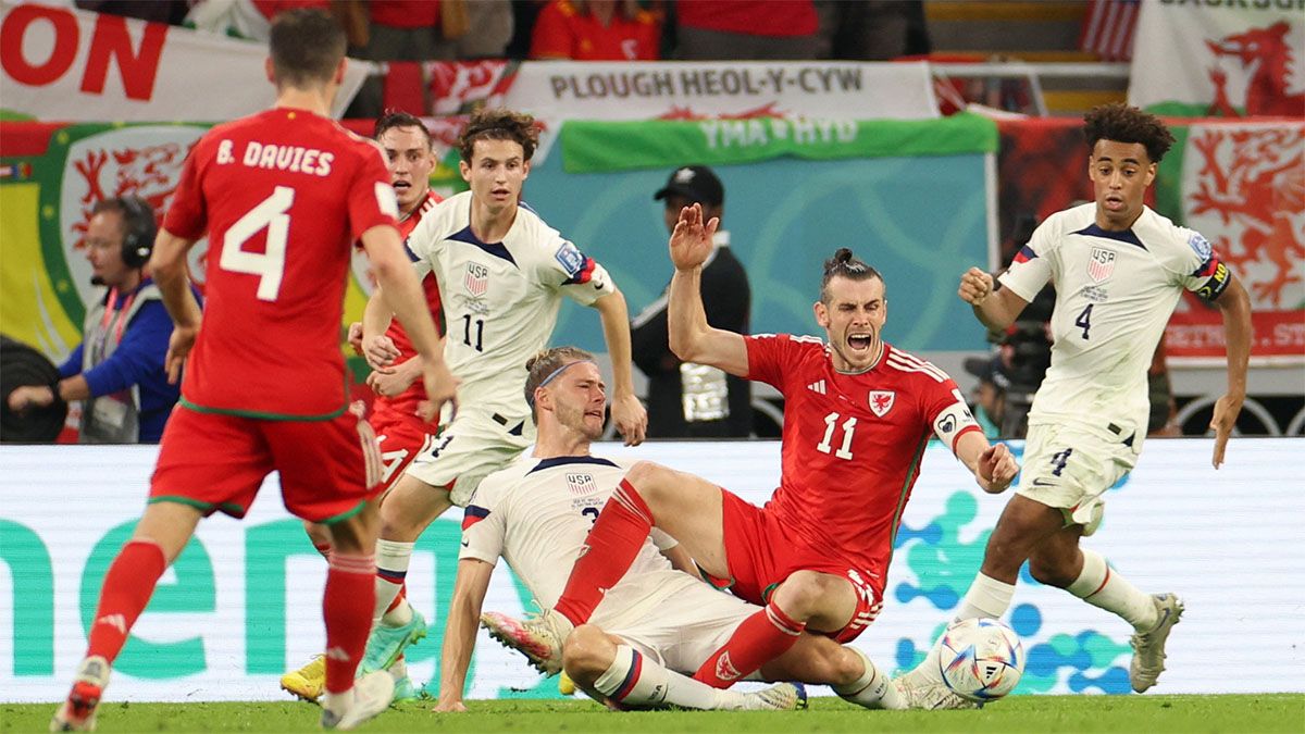 Gareth Bale le dio el empate a Gales ante Estados Unidos.