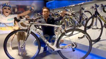 Coronavirus: Alberto Contador subastará una de sus mejores bicicletas