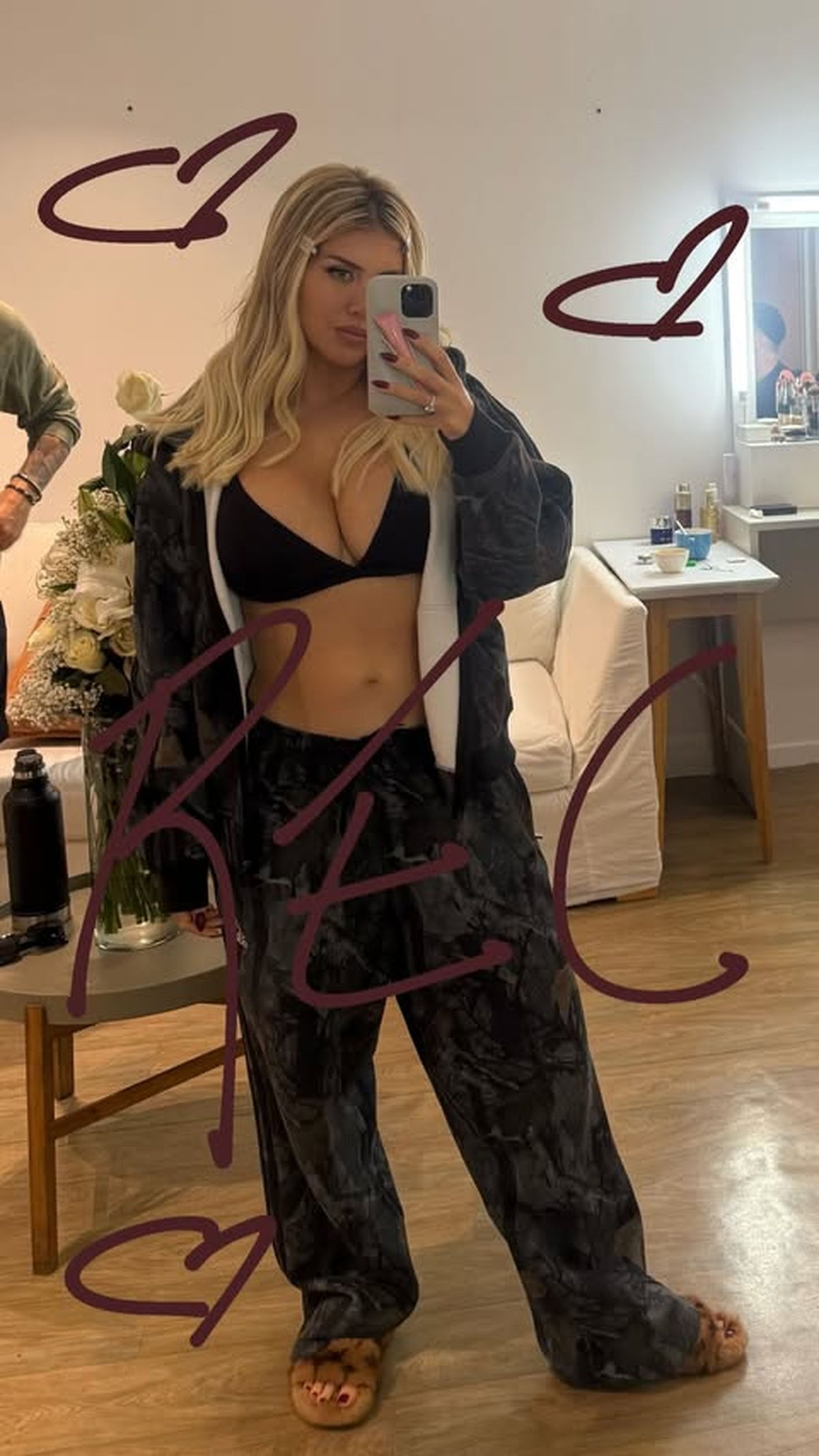 La foto de Wanda Nara en corpi&ntilde;o que caus&oacute; enorme revuelo.