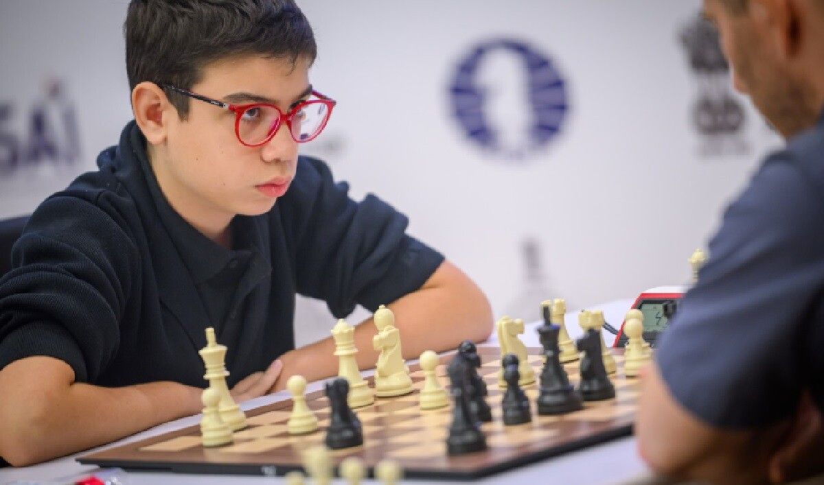 Faustino Oro logr&oacute; dos r&eacute;cords en los Mundiales de Qatar.