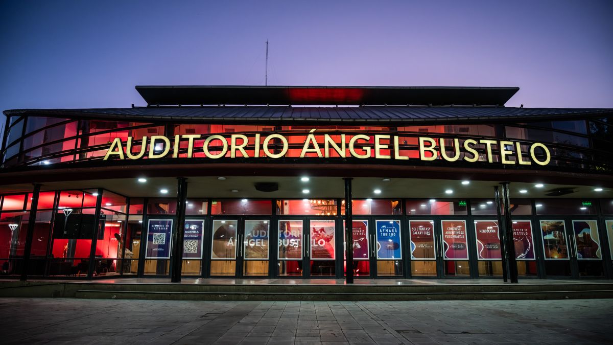 El auditorio Ángel Bustelo aumentó el doble su alquiler para recitales u otro tipo de eventos artísticos, empresariales, sociales o ferias.
