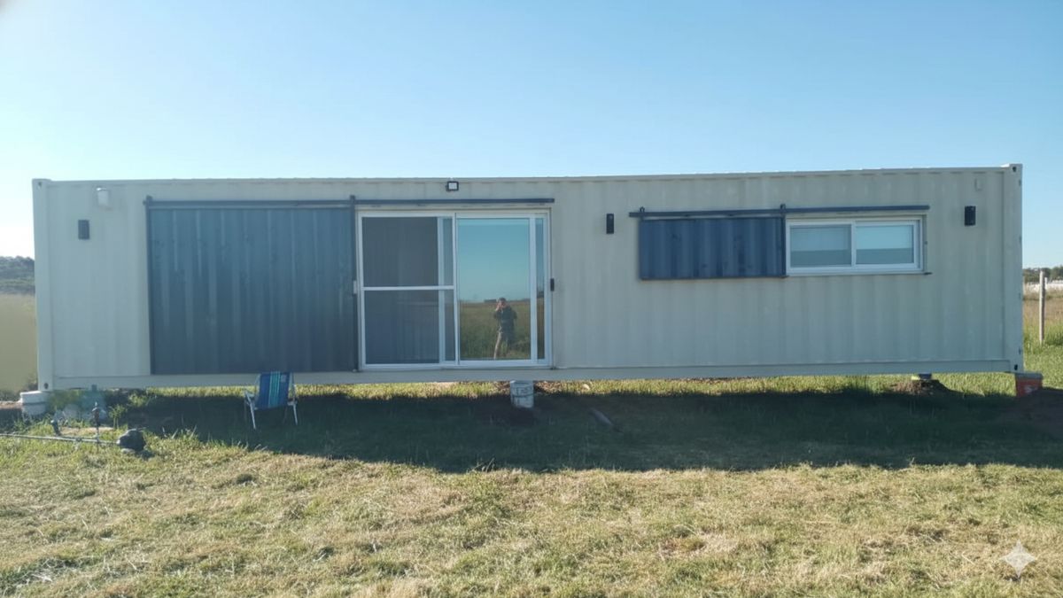 La casa contenedor que venden en Mercado Libre por 20.500 dólares