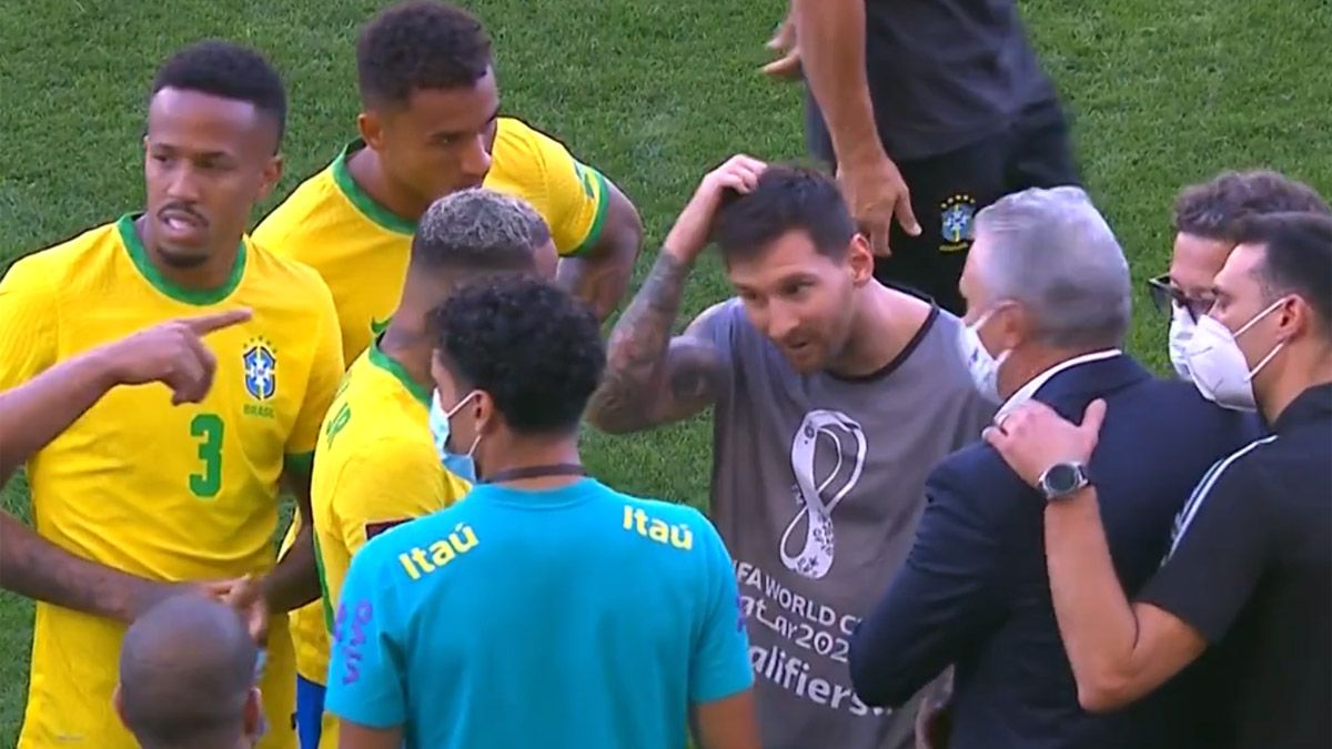 Papelón mundial: Brasil-Argentina, suspendido por autoridades sanitarias