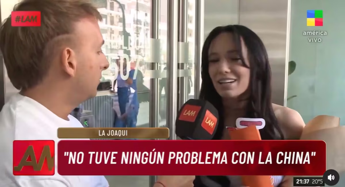 ¿La traicionó? La Joaqui sin vueltas sobre la China Suárez: "No me quedó nada". ¿La traicionó? La Joaqui sin vueltas sobre la China Suárez: "No me quedó nada".