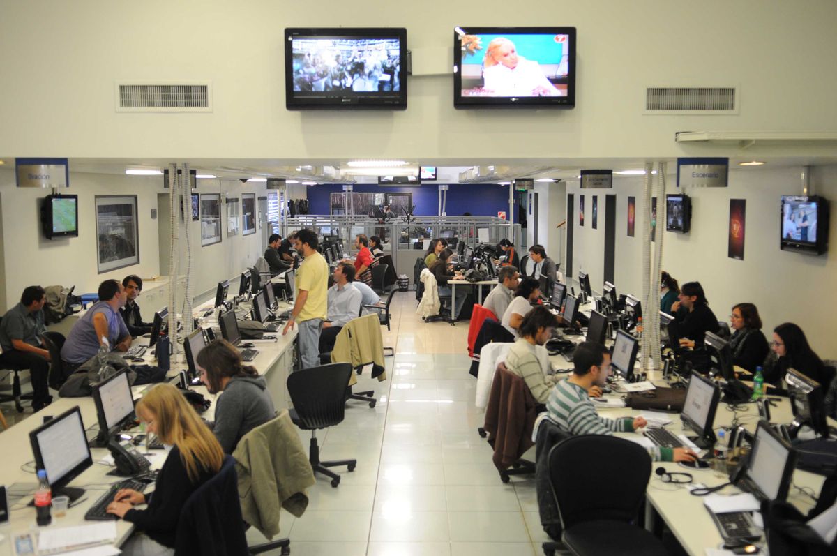 Cuando se fusionaron las dos redacciones de Diario UNO, la del papel y la del digital. 