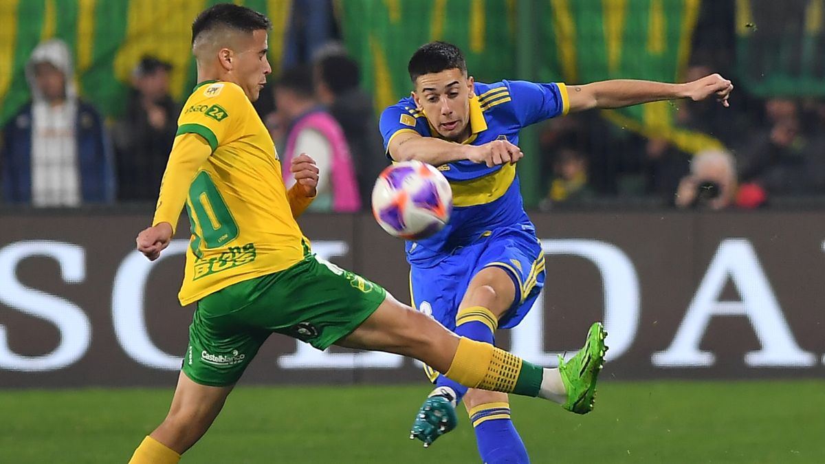 Boca le ganó sobre la hora a Defensa y Justicia
