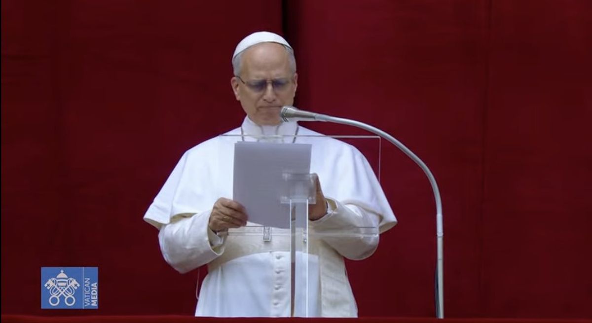 El nuevo papa habló ante 100.000 fieles. El nuevo papa habló ante 100.000 fieles.