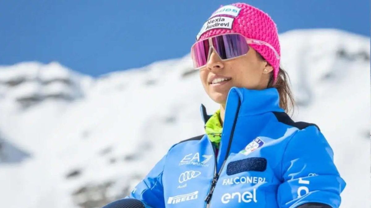 Valentina Greggio volvió a empujar los límites del esquí de velocidad