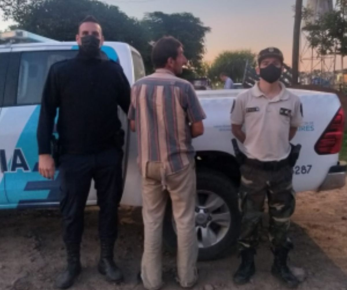 Norberto Sánchez, el productor rural que fue detenido por la policía, en Pergamino, por asesinar a dos personas que llegaron a su campo para cobrarle una deuda