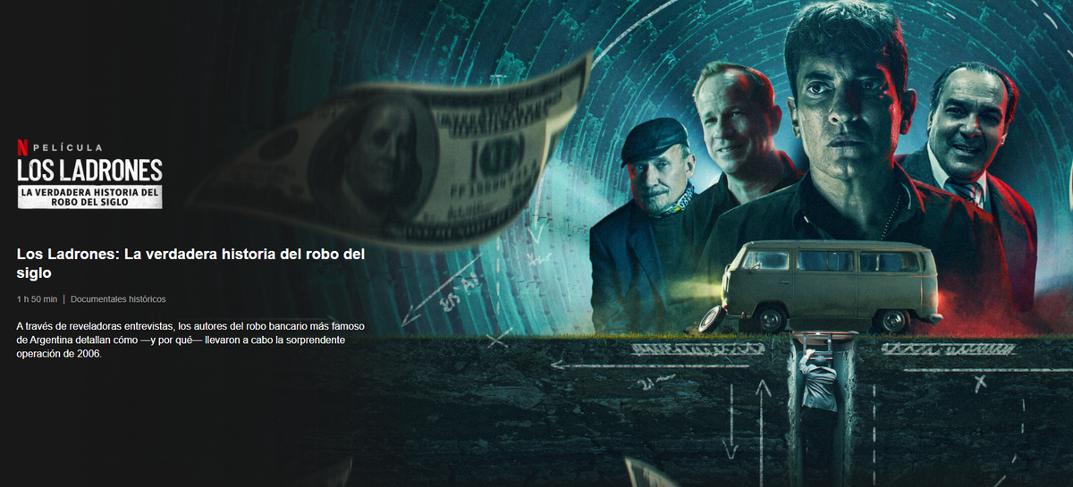 Los Ladrones: La verdadera historia del robo del siglo se podrá ver esta semana en Netflix.
