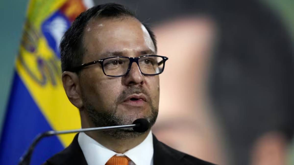 Yván Gil, canciller de Venezuela. Yván Gil, canciller de Venezuela.