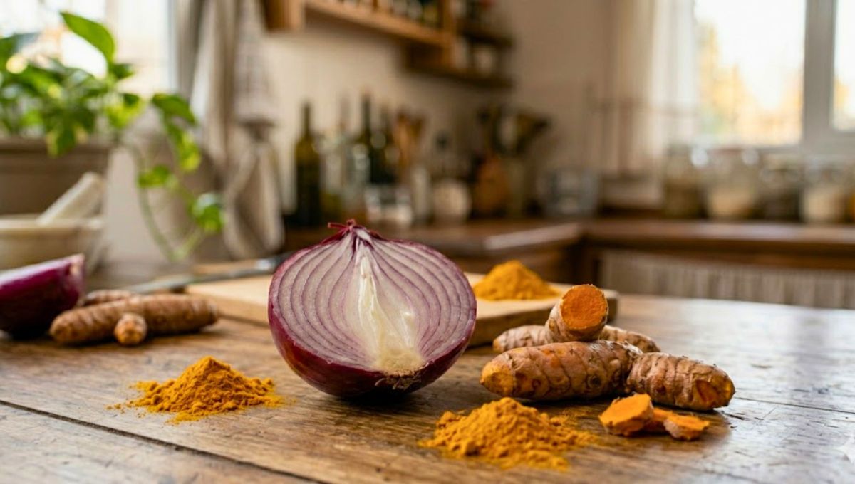 Mezclar cebolla con cúrcuma: por qué recomiendan hacerlo y cuáles son los beneficios