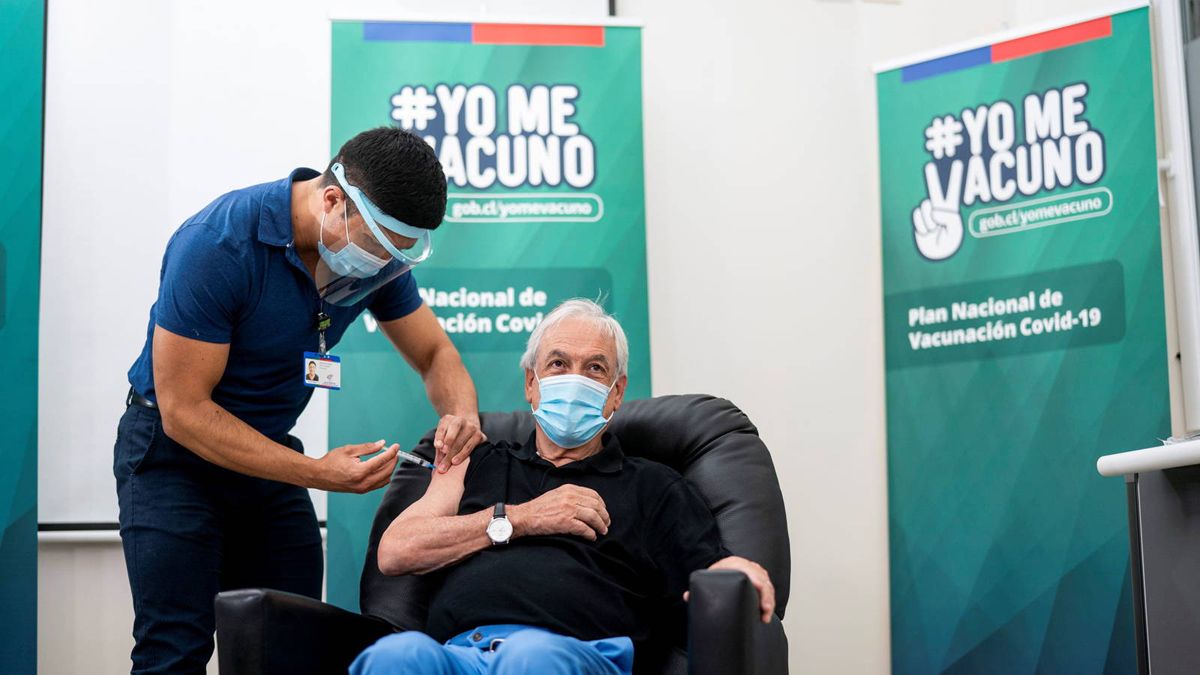 Sebastián Piñera. El presidente de Chile ha recibido elogios por el plan de vacunación en su país.