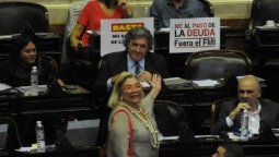 Incidente en el Congreso entre José Luis Ramón y Lilita Carrió