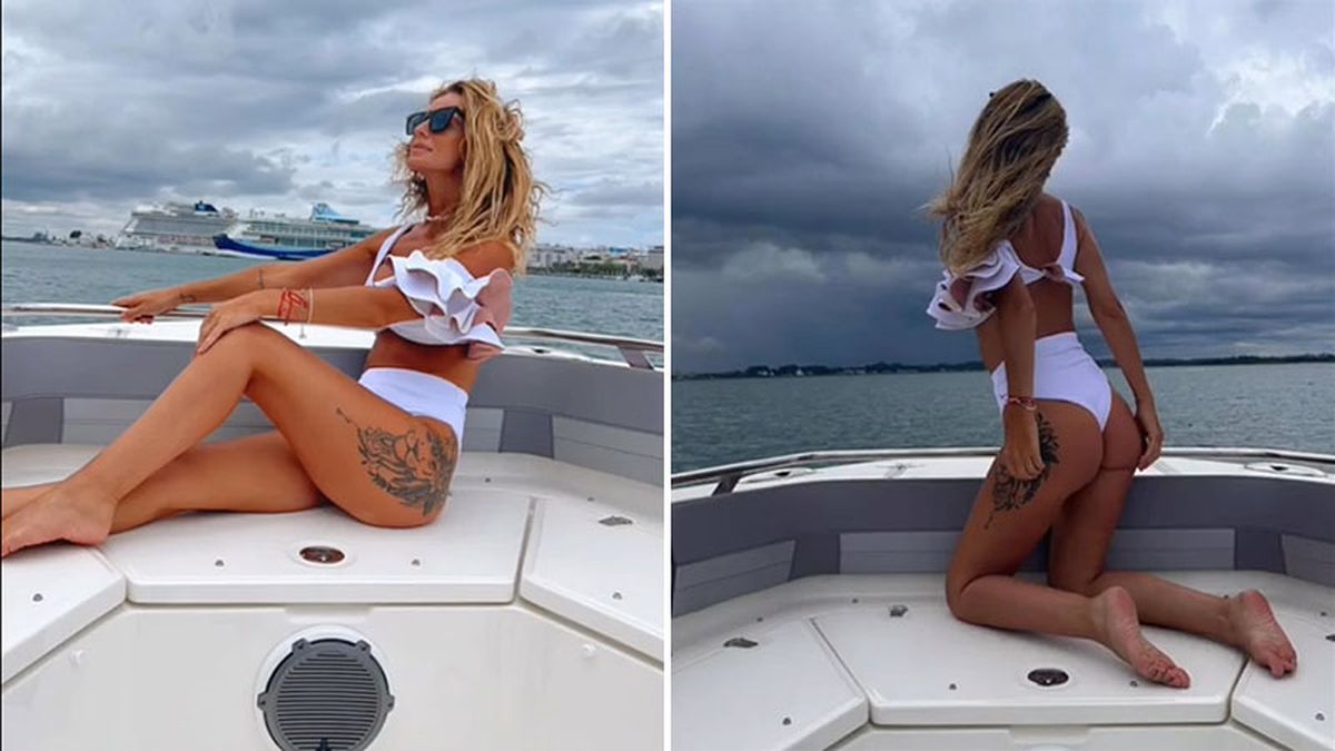 Sabrina Rojas se fue de vacaciones a Puerto Rico y subió fotos demenciales.