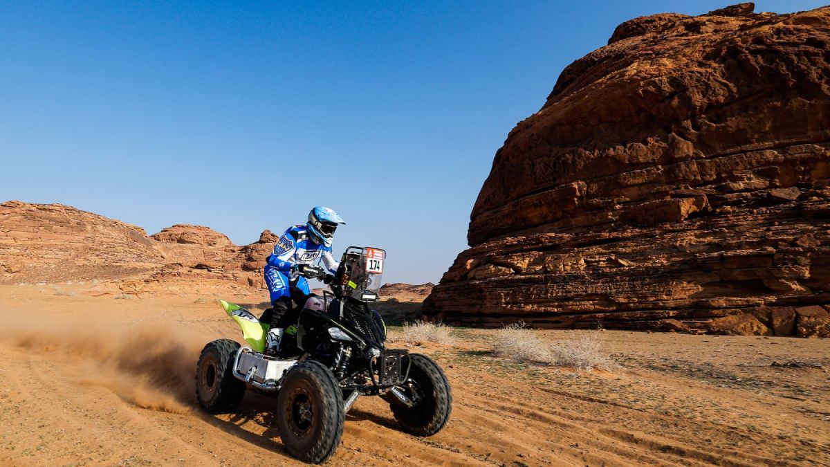 El bonaerense Manuel Andújar ganó el Rally Dakar 2024 en la categoría Quads y repitió su logro del 2021.