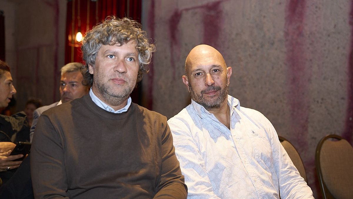 Fernando Luquez y Mauricio Benegas, de Polo Ranch Country, se sentaron en las primeras filas para escuchar a Granados. Fernando Luquez y Mauricio Benegas, de Polo Ranch Country, se sentaron en las primeras filas para escuchar a Granados.