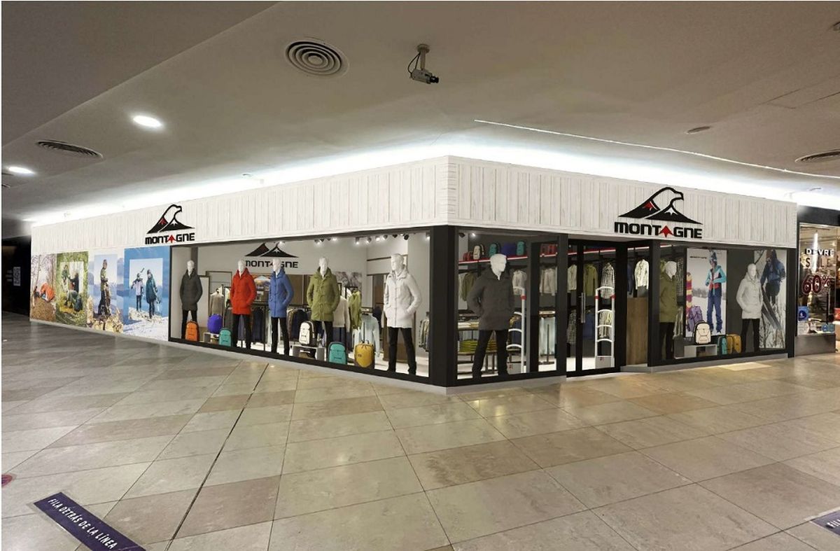 Montagne esta ampliando y remodelando su local ubicado en planta alta. Montagne esta ampliando y remodelando su local ubicado en planta alta.