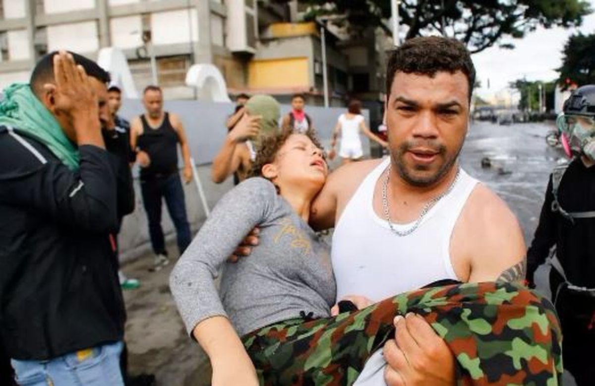 Imágenes desgarradoras se ven en Venezuela a cada instante.