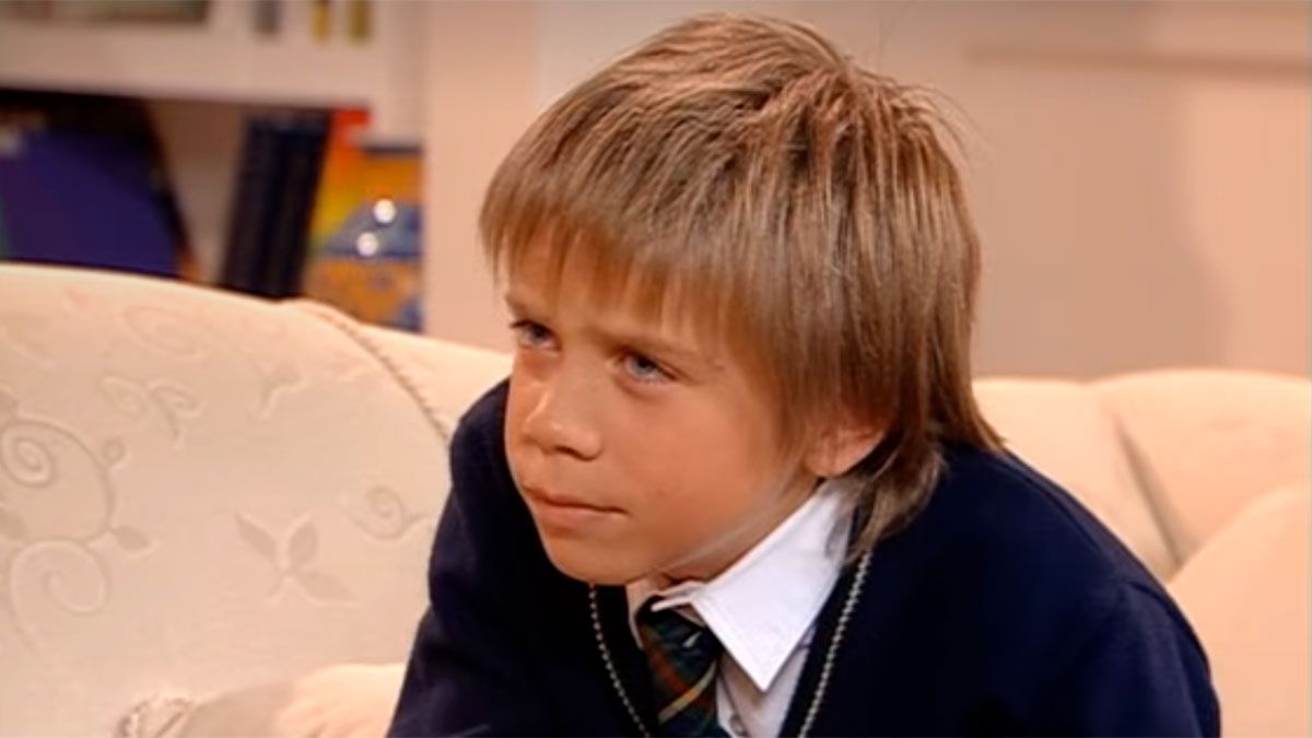 Mariano Colombo tenía 12 años cuando interpretó a Agustín Iraola en Mariano Colombo tenía 12 años cuando interpretó a Agustín Iraola en