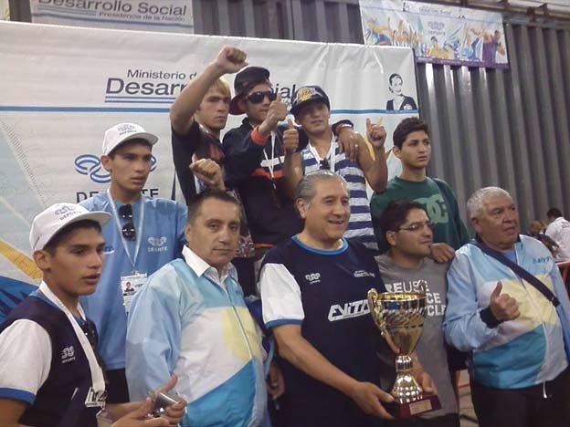 El equipo mendocino de boxeo la rompió en los Juegos Evita
