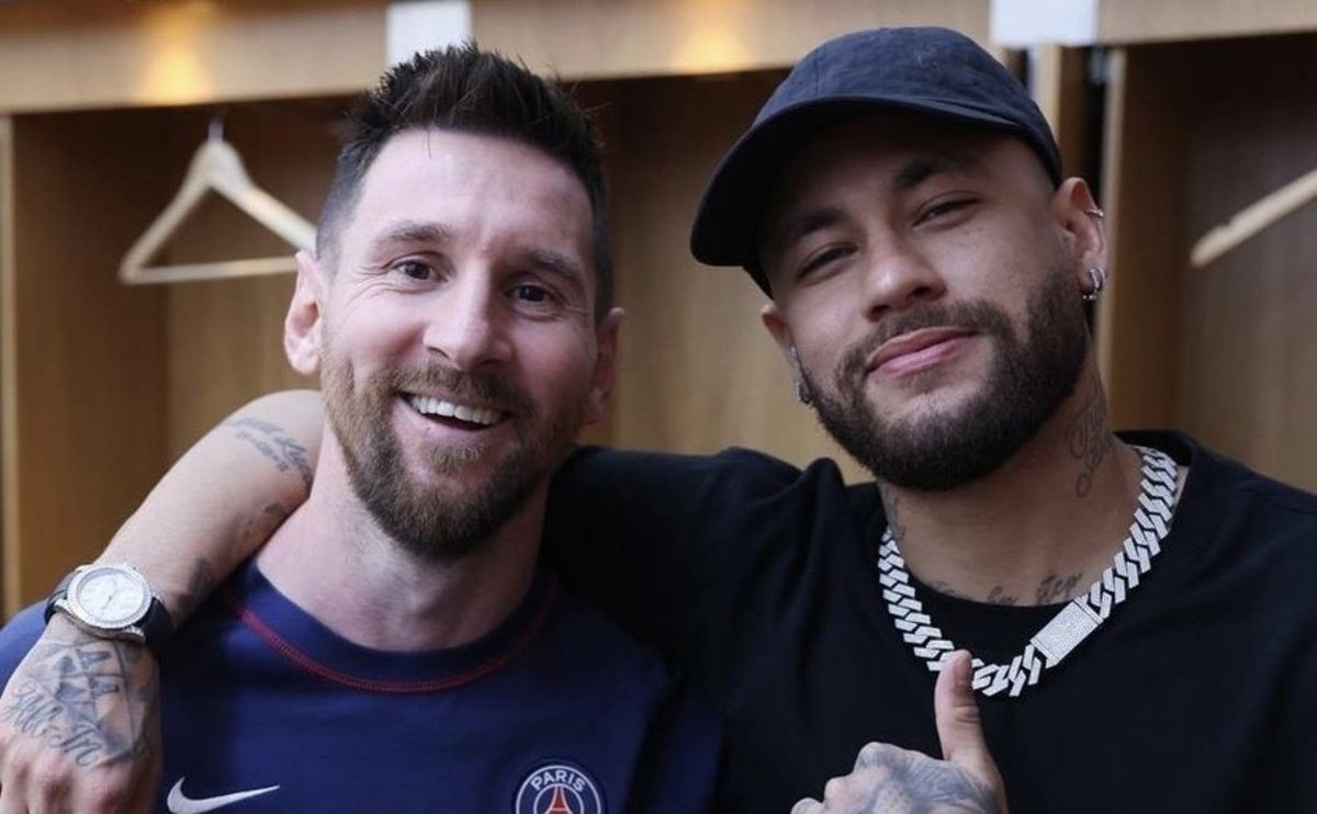 Lionel Messi y Neymar compartieron vestuario en PSG. Lionel Messi y Neymar compartieron vestuario en PSG.