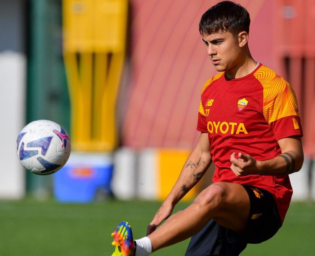 Paulo Dybala se entrenó este viernes en Roma y estará en el Mundial Qatar 2022