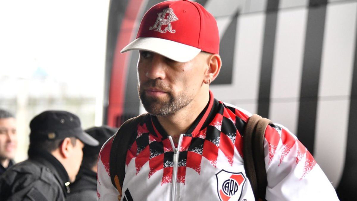 River, con malas noticias, viajó a Bogotá para jugar la ida de los octavos de final de la Copa Sudamericana