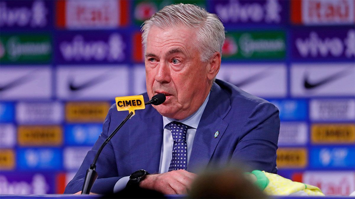 Ancelotti sigue con dolores de cabeza en la Selección de Brasil. Ancelotti sigue con dolores de cabeza en la Selección de Brasil. 