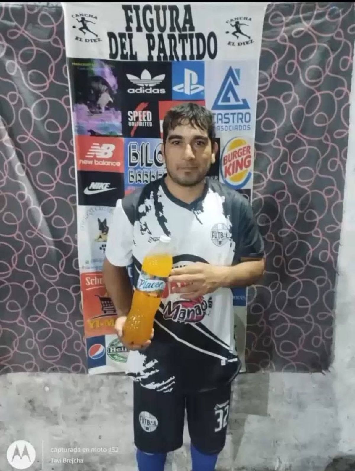 El futbolista que murió después de haber protagonizado un accidente hace un mes. El futbolista que murió después de haber protagonizado un accidente hace un mes.