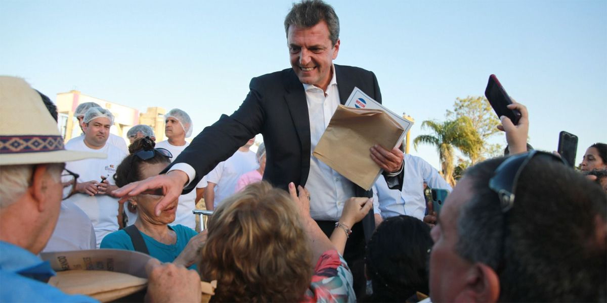 Sergio Massa adelantó que en caso de ganar, su ministro de Economía será de otro partido.