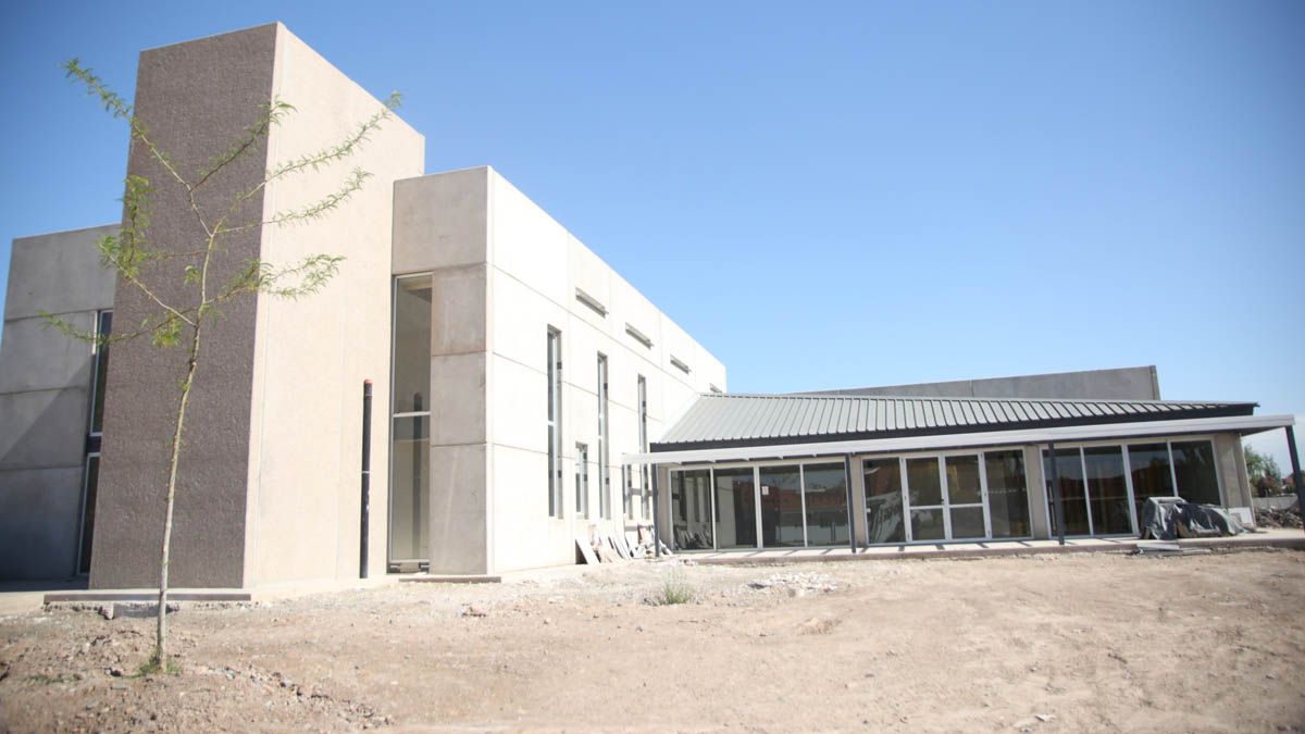 Las obras del hospital infantil están al 95%. Se ubica en Dorrego y Lisandro Moyano, de Las Heras.