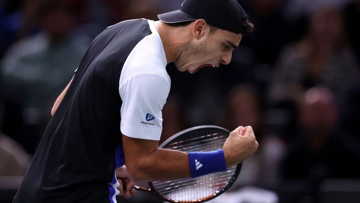 Francisco Cerúndolo tuvo un buen debut este lunes en el Masters 1000 de París